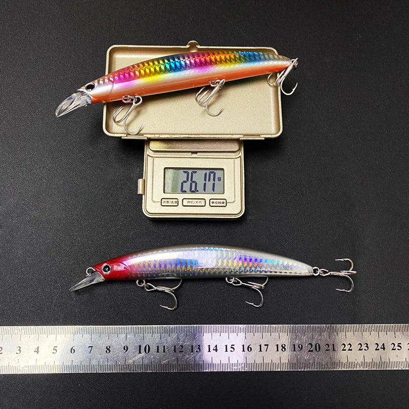 130mm Floating Minnow Artificial Hard Baits Trolling