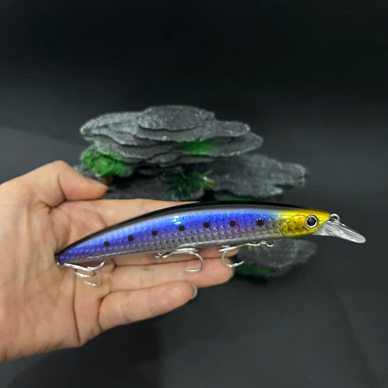 130mm Floating Minnow Artificial Hard Baits Trolling