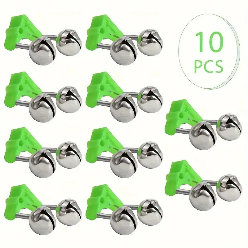 10pcs Clip Buckle Fish Bell professional Fishing