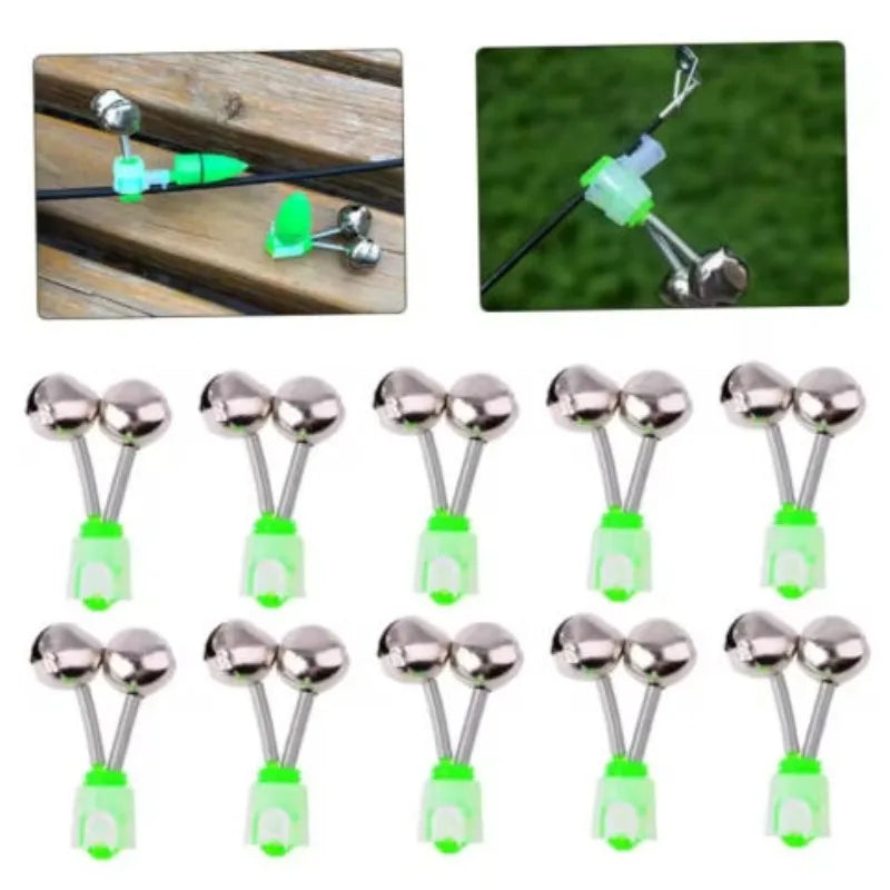 10pcs Clip Buckle Fish Bell professional Fishing