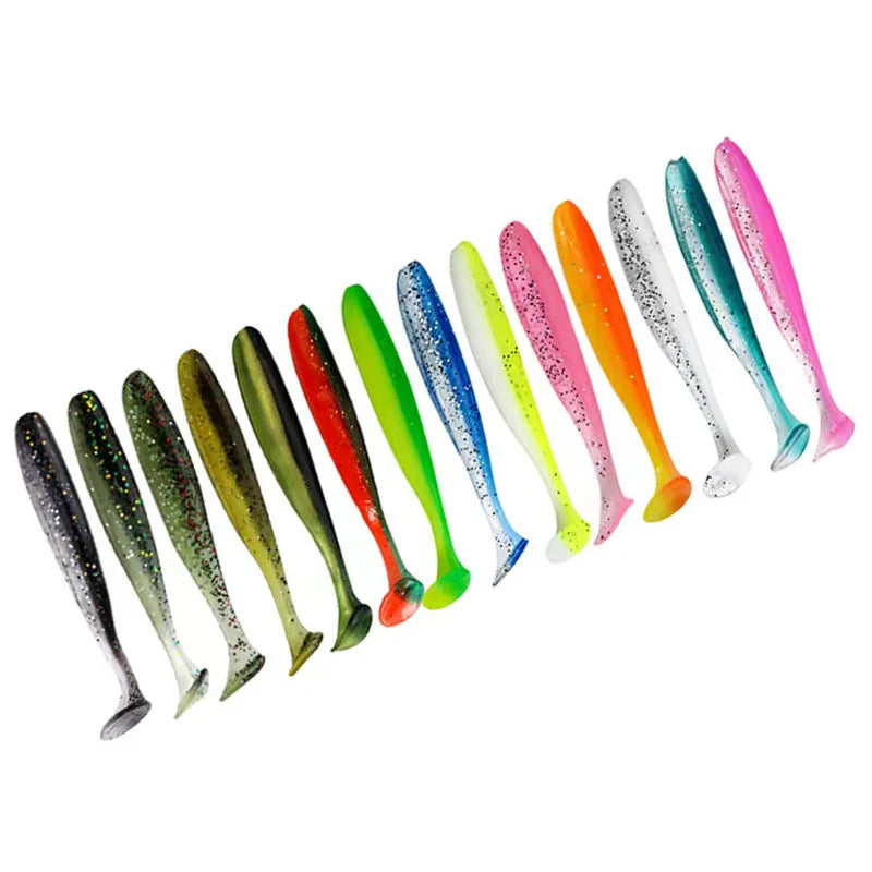 1-100pcs Bait Wobbler Soft Baits Silicone Fishing Sports